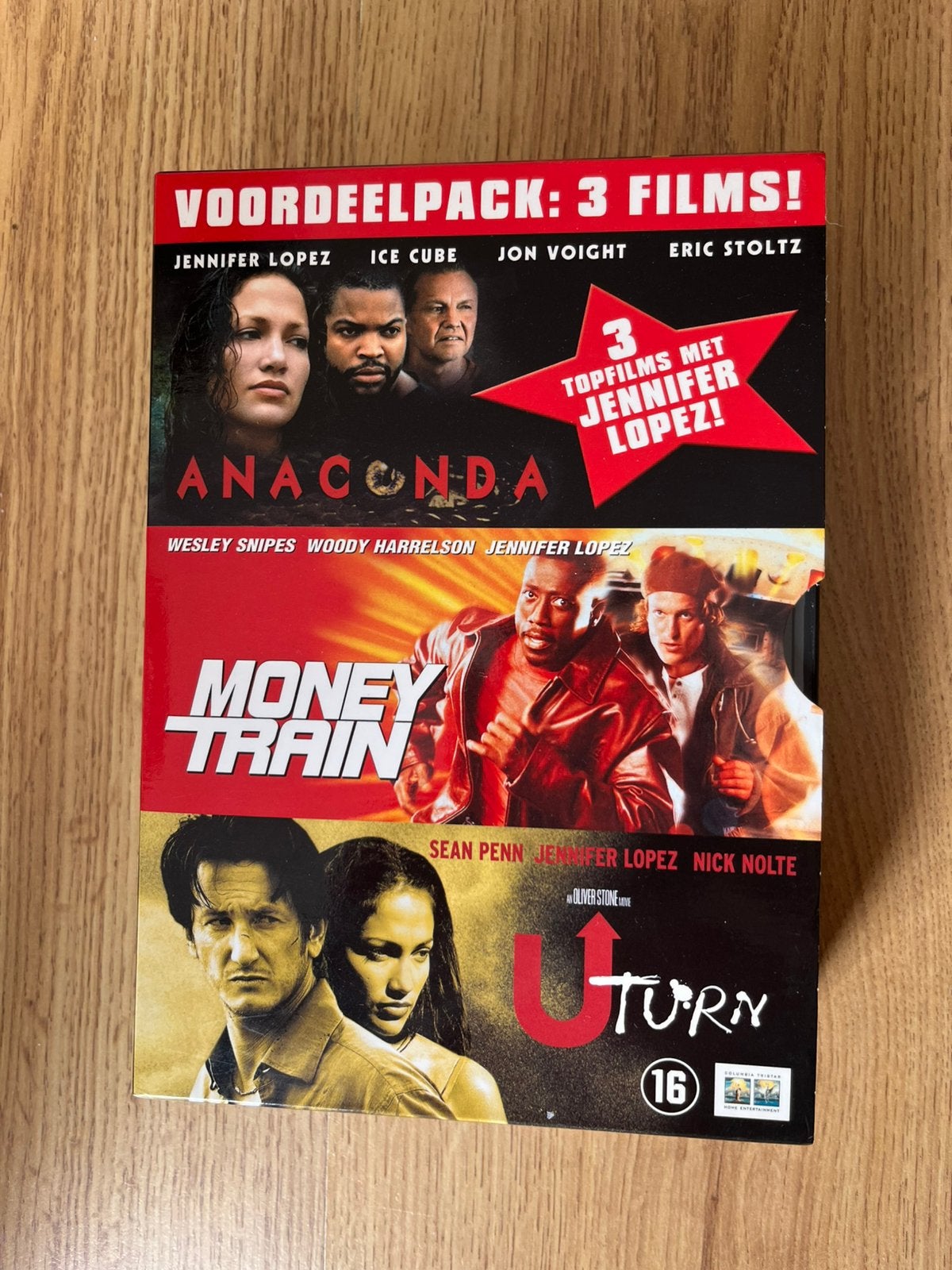 dvd Box: 3 DVD met Jennifer Lopez., Alle leeftijden, Ophalen of Verzenden, Zo goed als nieuw, Drama