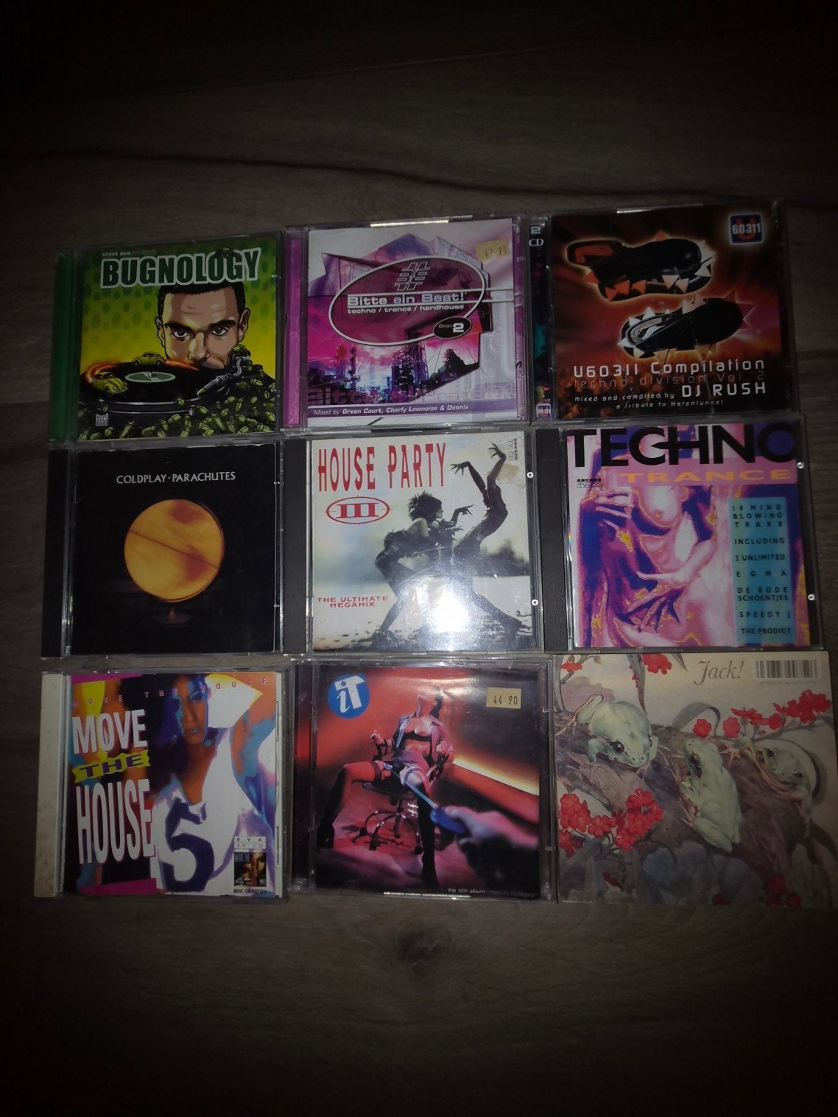 31 Diverse CD's: House, Techno, Hardcore & meer, Verzenden, Gebruikt, House, Verzamelalbum