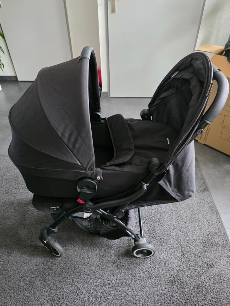 Kinderwagen 2-in-1 Hamilton met reiswieg en zitje, Zo goed als nieuw, Combiwagen, Met reiswieg, Ophalen
