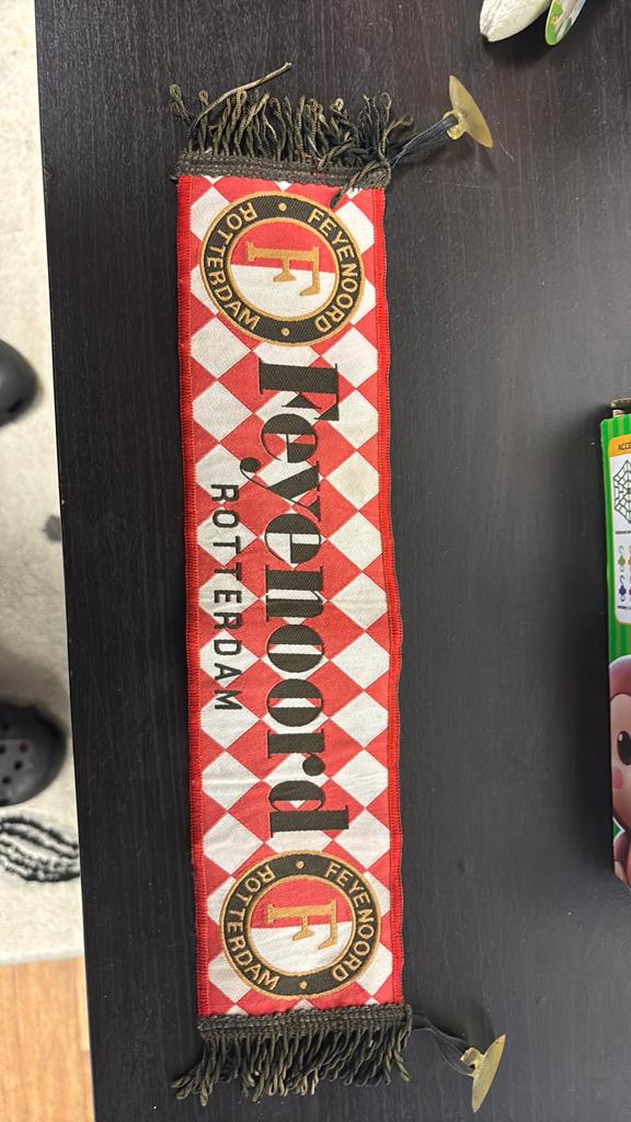 Feyenoord mini sjaal, Ophalen of Verzenden, Zo goed als nieuw, Overige maten, Sjaal