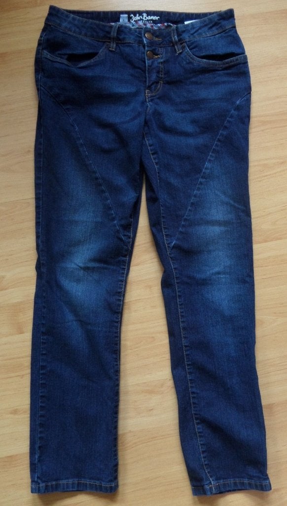 Stoere spijkerbroek van John Baner maat 38/40, Blauw, John Baner, Ophalen of Verzenden, Zo goed als nieuw