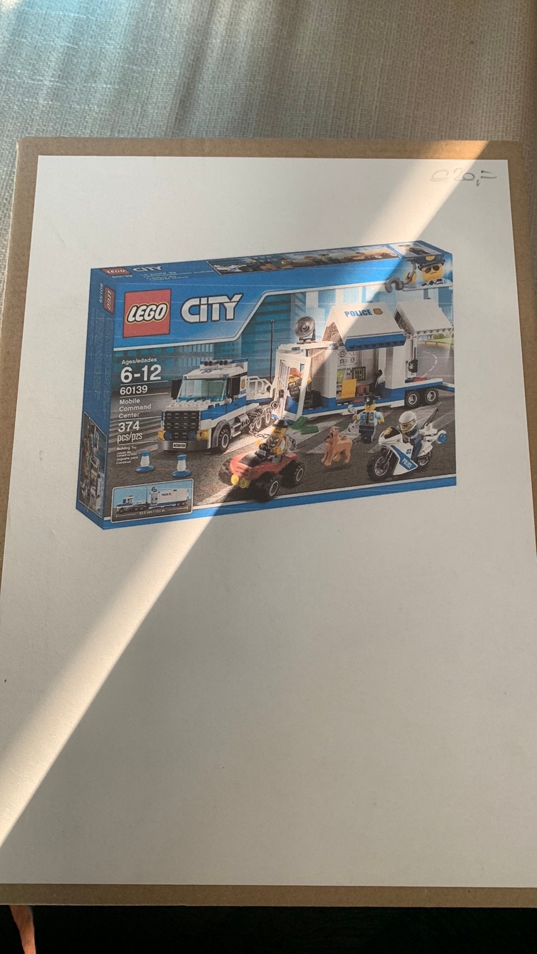 Lego city 60139 mobiele command center, Spelcomputers en Games, Overige genres, 1 speler, Ophalen of Verzenden, Zo goed als nieuw