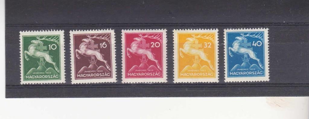 329. Hongarije 1933, Ophalen of Verzenden, Postfris