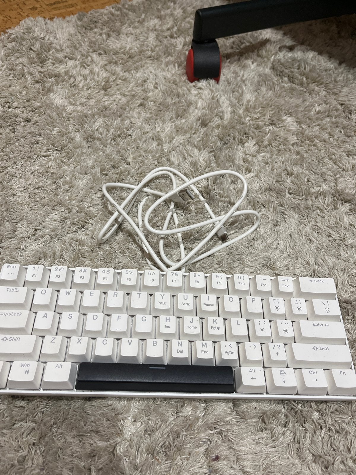 Mechanisch gaming keyboard, Ophalen of Verzenden, Qwerty, Zo goed als nieuw, Bedraad