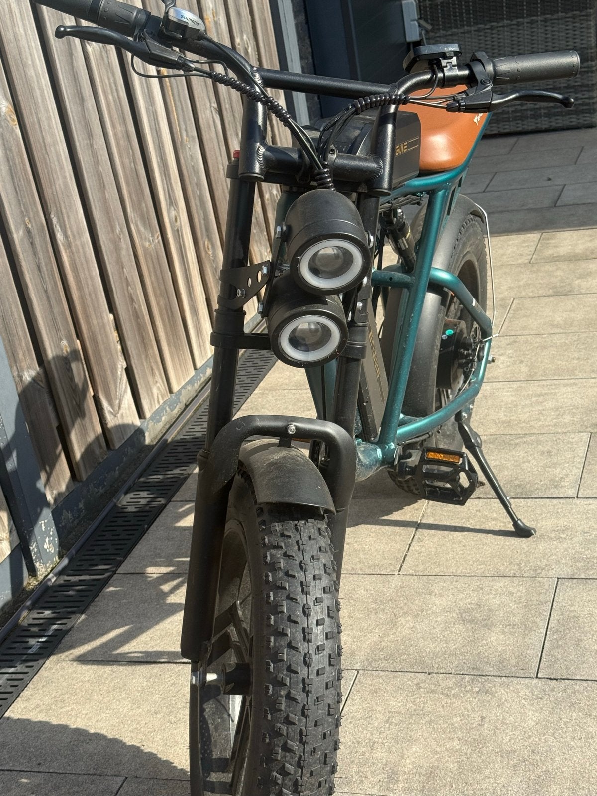Elektrische Fatbike met dubbele accu - Zo goed als nieuw, Ophalen, Zo goed als nieuw, Overige merken