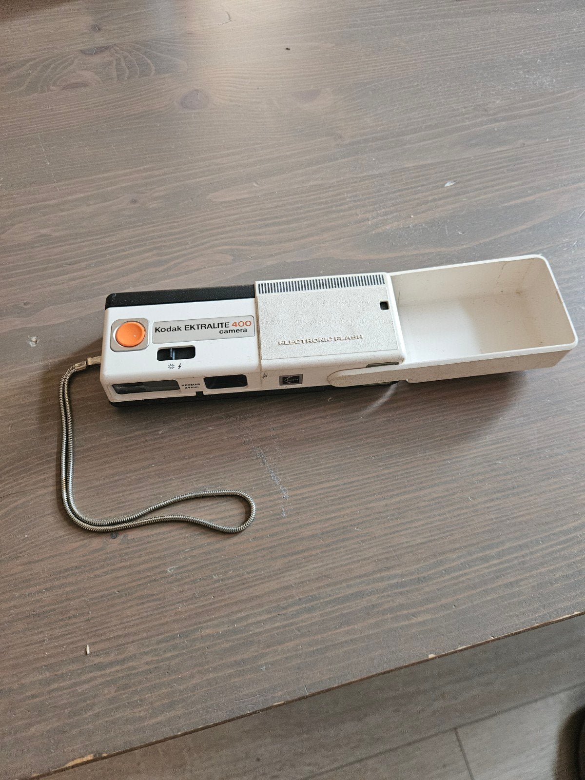 Vintage Kodak Ektralite 400 Camera met flitser, Ophalen of Verzenden, Gebruikt, Compact, Kodak