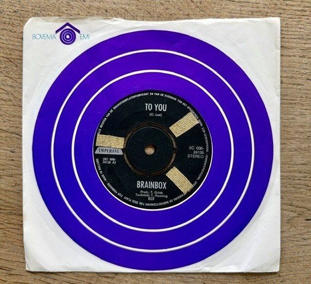 Brainbox - To you NEDERBEAT, Originele persing, Ophalen of Verzenden, Gebruikt, Pop