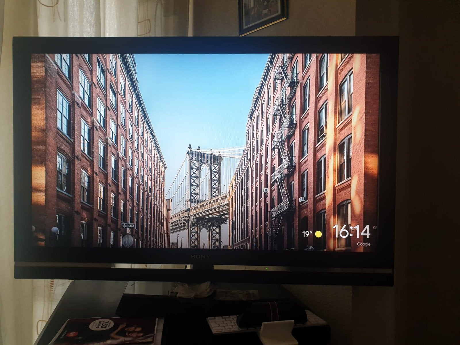 Lg tv plaat screen 42 inch met afstand Bedding, Audio, Tv en Foto, Vintage Televisies, Ophalen, Gebruikt, 100 cm of meer, LG