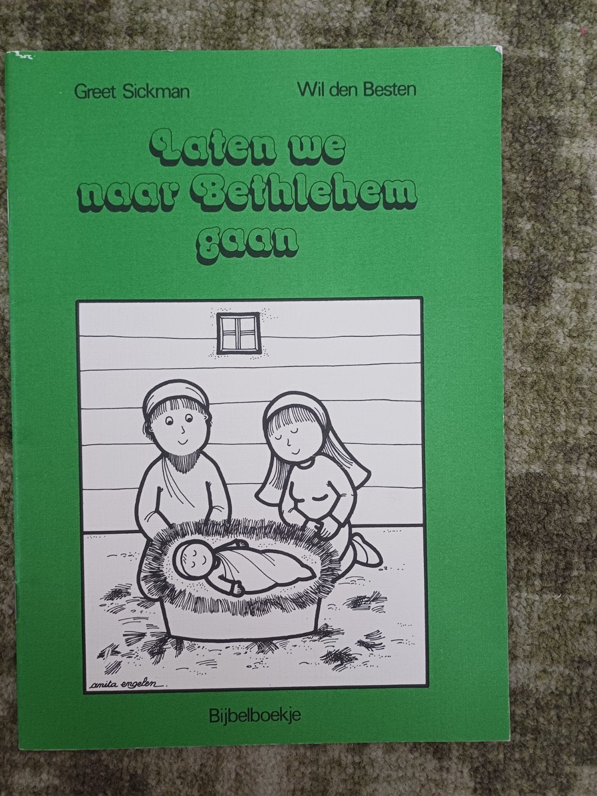 Laten we naar Bethlehem gaan - Bijbelboekje, Ophalen of Verzenden, Gelezen, Greet Sickman, Wil den Besten, Christendom | Katholiek