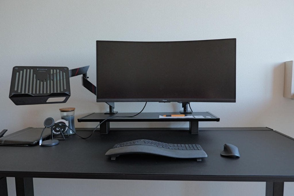 Secretlab MAGNUS Pro XL Elektrisch Bureau Compleet+2e MAGPAD, Zwart, Opzetstuk, Metaal, Ophalen of Verzenden
