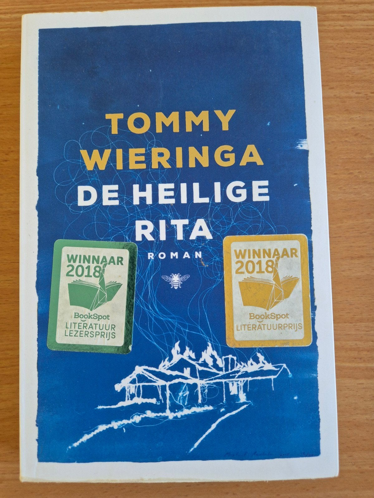 De Heilige Rita - Tommy Wieringa (Roman), Ophalen of Verzenden, Zo goed als nieuw, Tommy Wieringa, Nederland