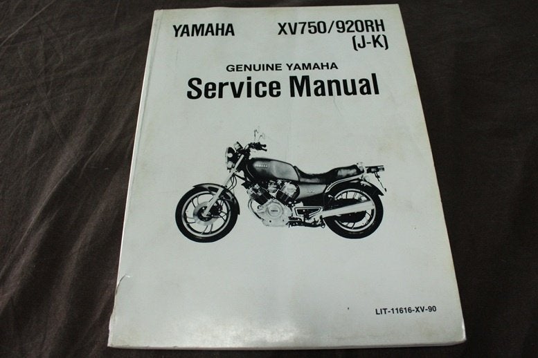 Yamaha XV750 XV920 Virago 1981- 1985 service manual, Ophalen of Verzenden, Yamaha