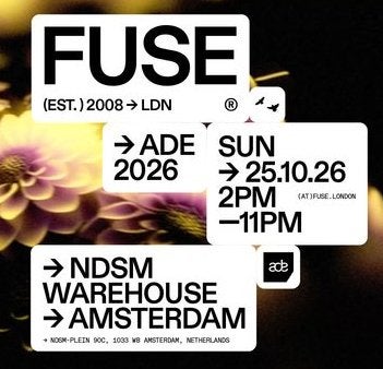 DGTL ADE FUSE Tickets – 2026 – NDSM Amsterdam
