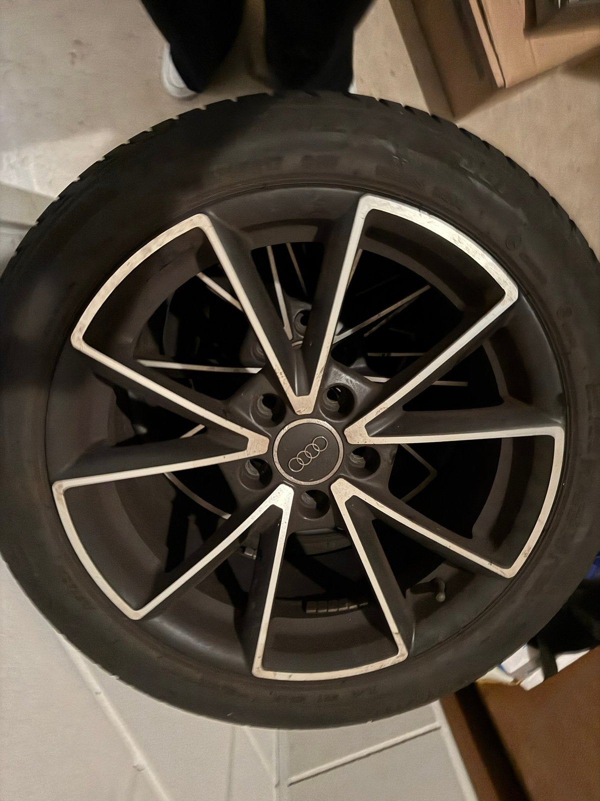 Velgen audi a3 17 inch, Auto-onderdelen, Banden en Velgen, Ophalen, Velg(en), 17 inch, Personenwagen