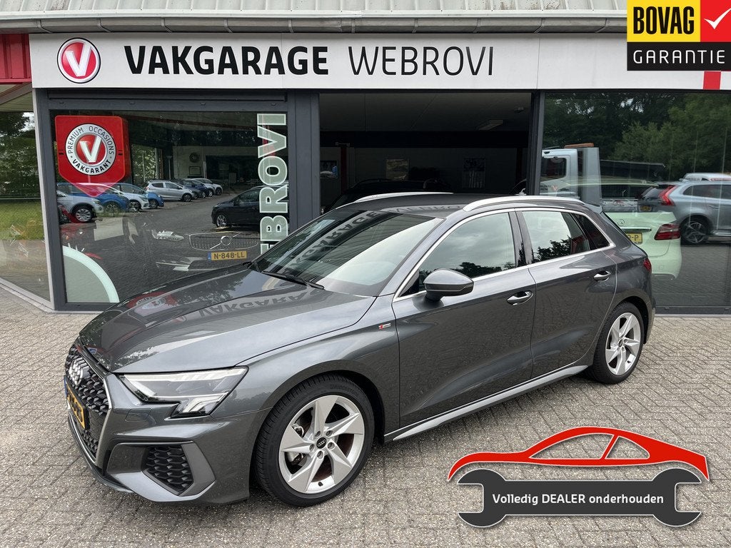 Audi A3 Sportback 35 TFSI 2x S-Line Edition 1e Eign. Camera, Auto's, Audi, Bedrijf, Te koop, A3, ABS, Achteruitrijcamera, Airbags