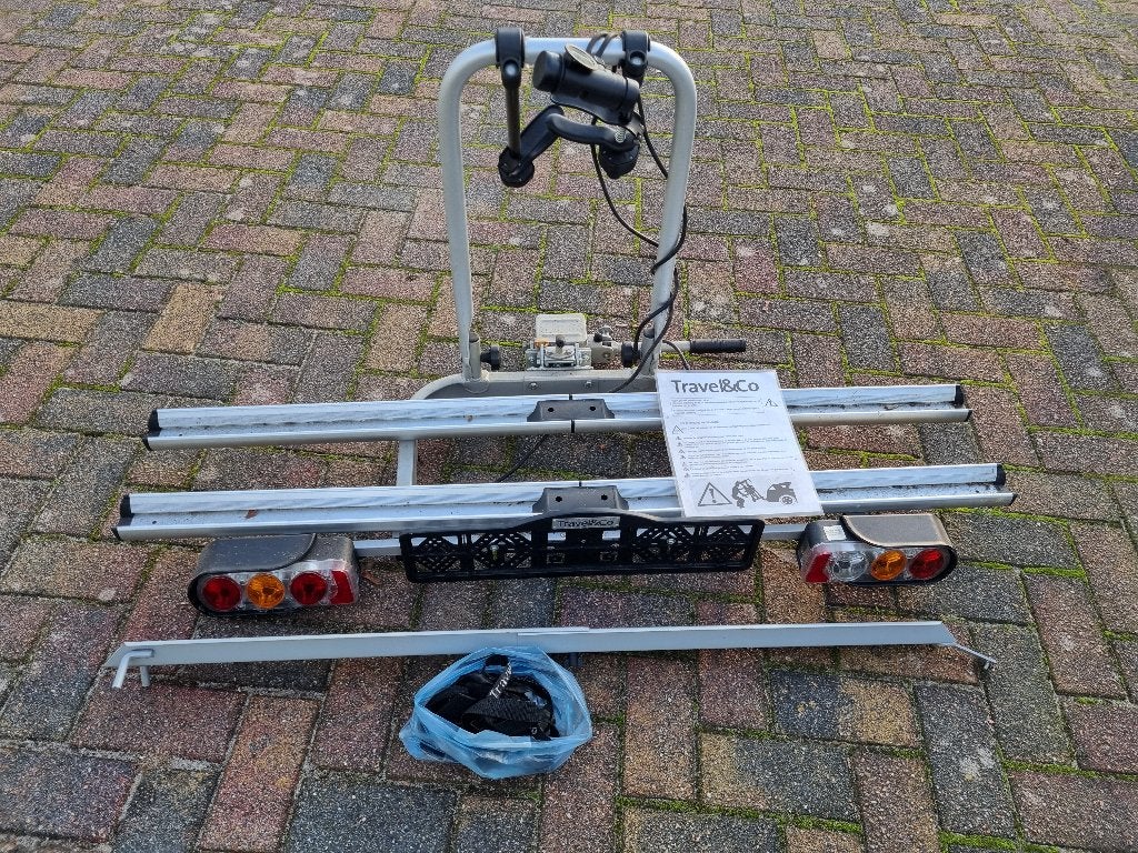 Fietsendrager ANWB travel & co, zgan, Ophalen, 2 fietsen, Zo goed als nieuw, Trekhaakdrager