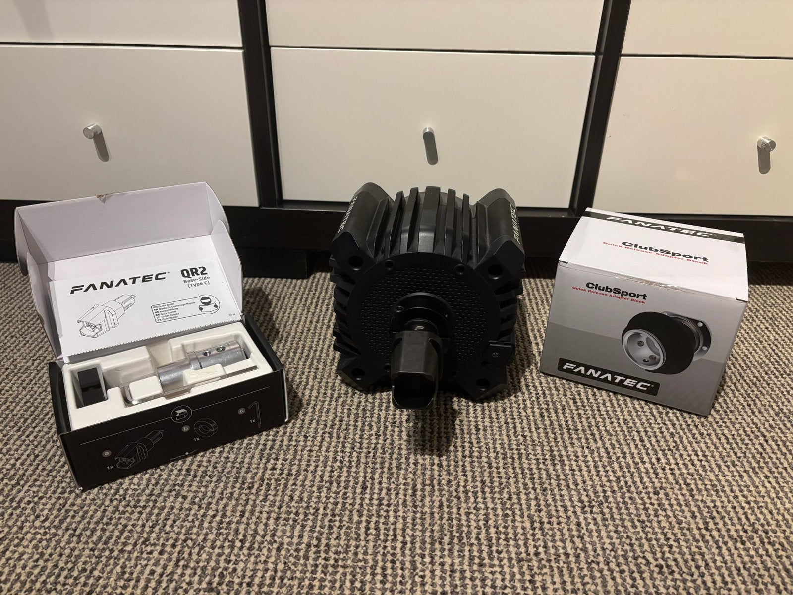Fanatec Gran Turismo DD Pro 8 Nm QR2 for PC en PS en xbox, Racestuur, Ophalen of Verzenden, Zo goed als nieuw, Direct drive