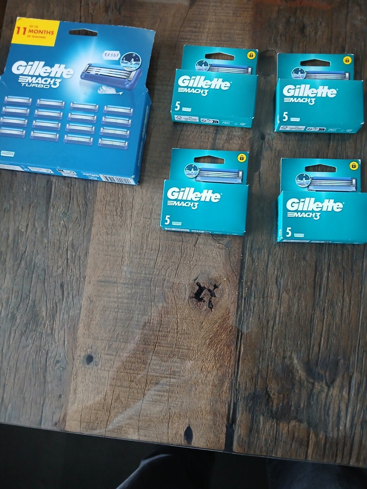 partijtje Gillette mach 3, Ophalen of Verzenden, Nieuw, Gehele gezicht