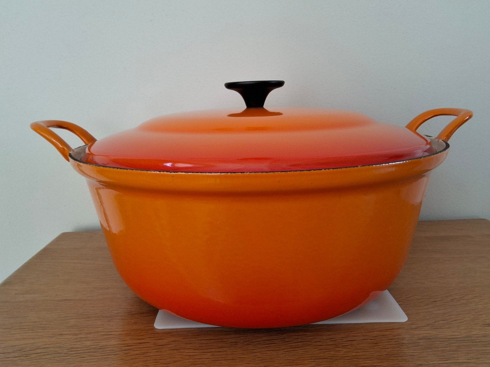 Le Creuset 32 gietijzeren braadpan, Ophalen, Zo goed als nieuw, Gietijzer, Koekenpan of Braadpan