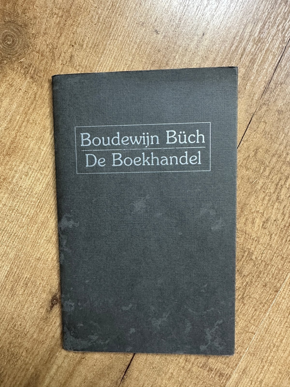 Boudewijn Büch - De Boekhandel (Genummerd exemplaar), Ophalen of Verzenden, Zo goed als nieuw, Nederland