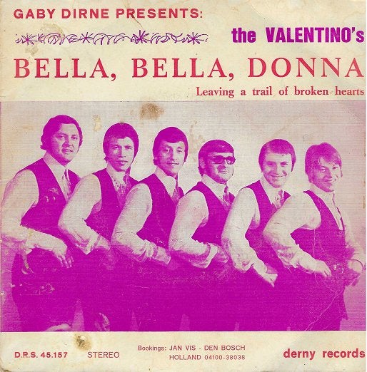 Valentino's – Bella Bella Donna, Verzenden, 7 inch, Zo goed als nieuw, Pop