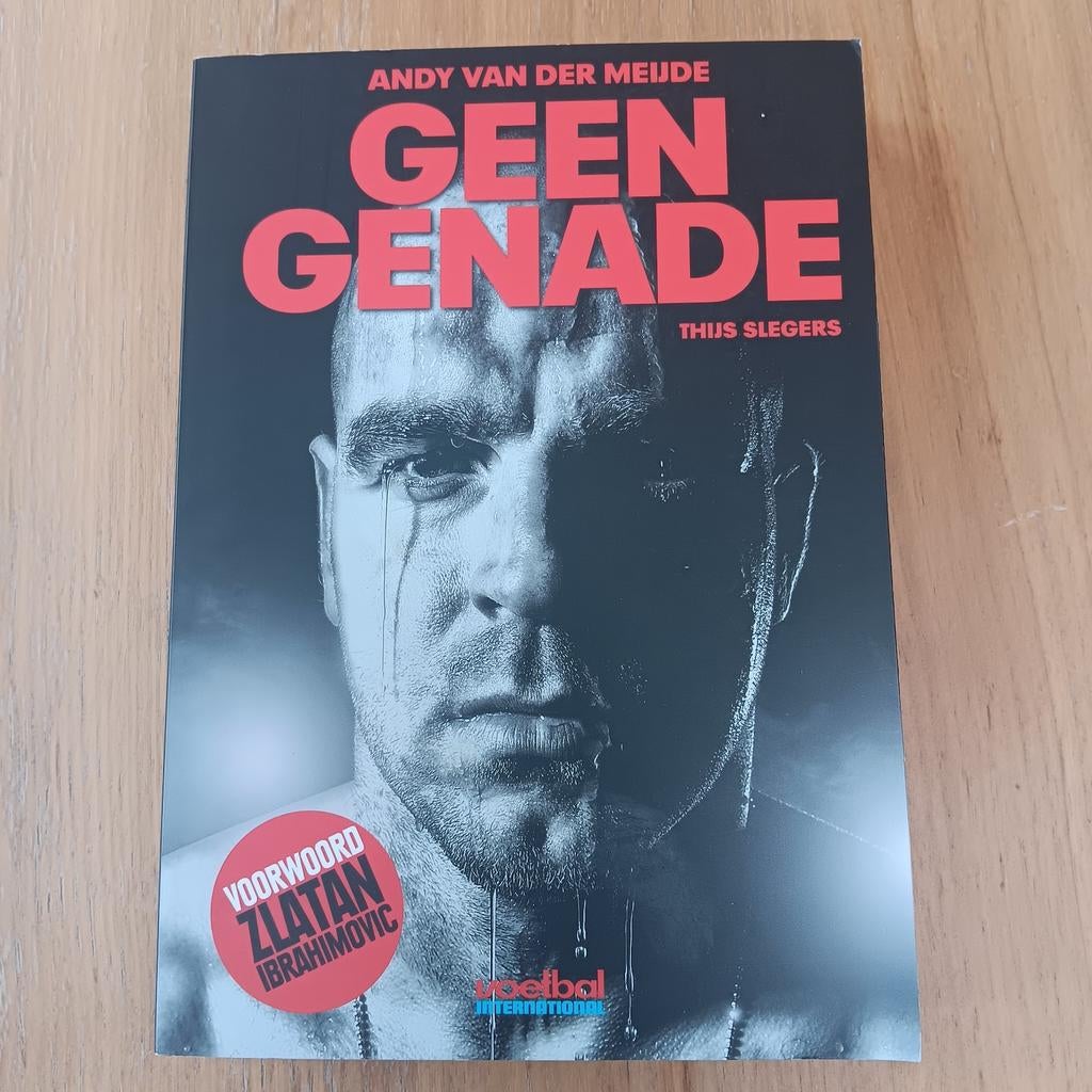 Boek: Geen Genade - Andy van der Meijde (Voetbalbiografie), Boeken, Sportboeken, Gelezen, Balsport, Ophalen of Verzenden