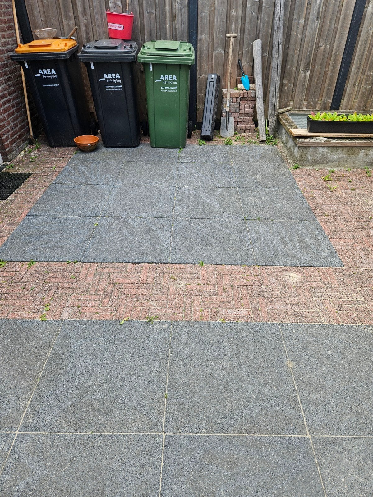 gratis betonnen rode waaltjes, Ophalen, Gebruikt, Beton, Klinkers