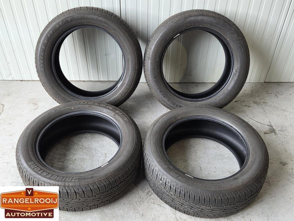 Set van 4 Bridgestone Dueler zomerbanden in 235/55/18, 18 inch, Nieuw, Ophalen of Verzenden, 235 mm
