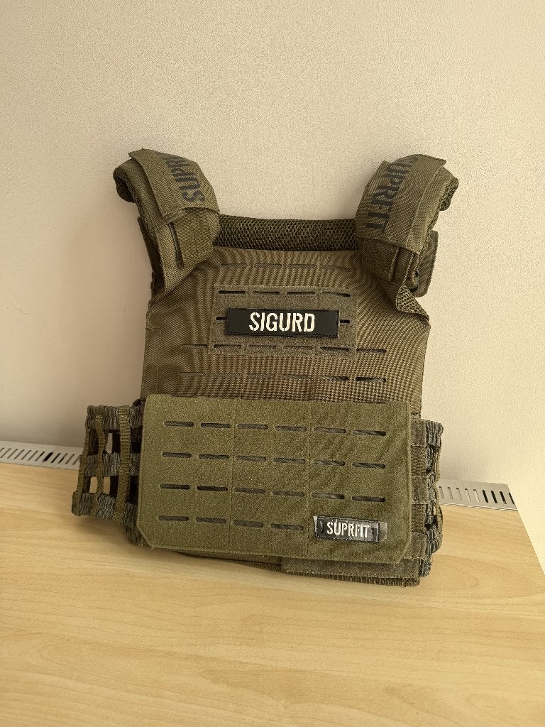 Suprfit Sigurd gewogen vest (2 x 5,75 lbs), Ophalen, Zo goed als nieuw, Overige typen