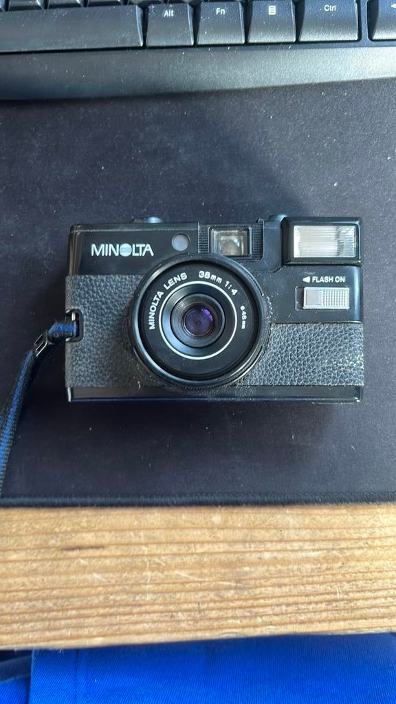 Minilta hi-matic gf, Audio, Tv en Foto, Fotocamera's Analoog, Ophalen of Verzenden, Gebruikt, Compact, Overige Merken