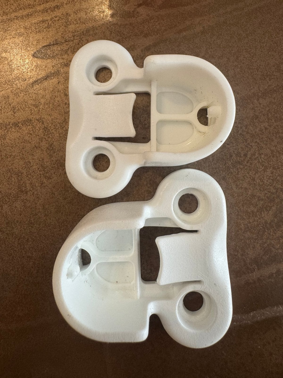 Roede steunen voor 2,5 cm roede/stang kast ikea pax, Ophalen of Verzenden, Gebruikt, Wit, Kunststof