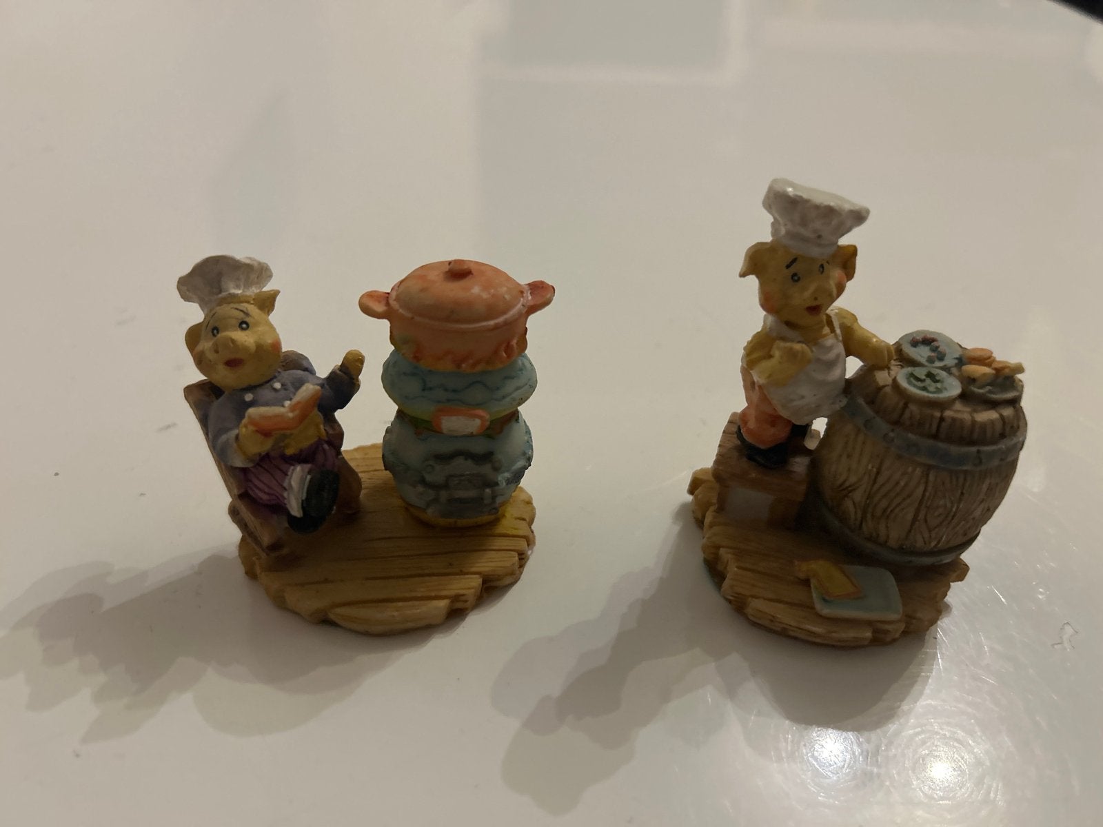 Leuke varkentjes beeldjes - kokende varkens, Ophalen of Verzenden, Zo goed als nieuw