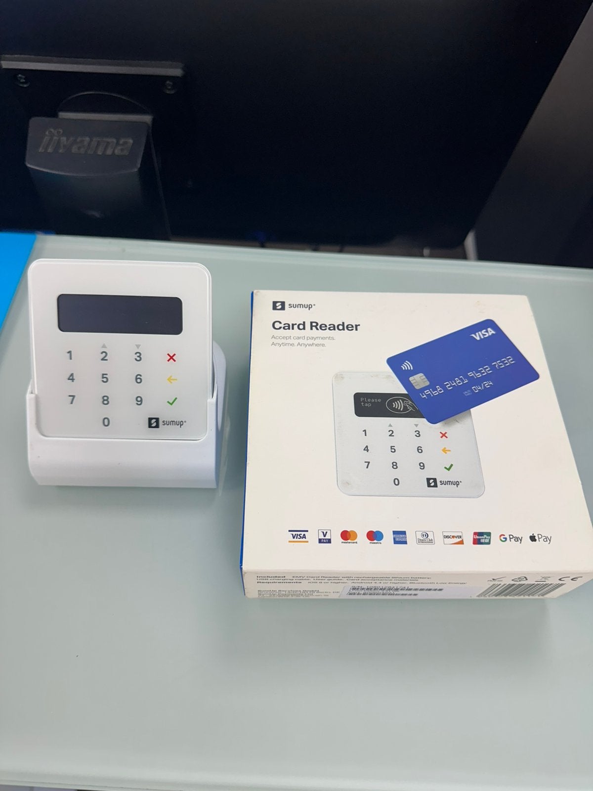 Card  lezer, Ophalen, Zo goed als nieuw