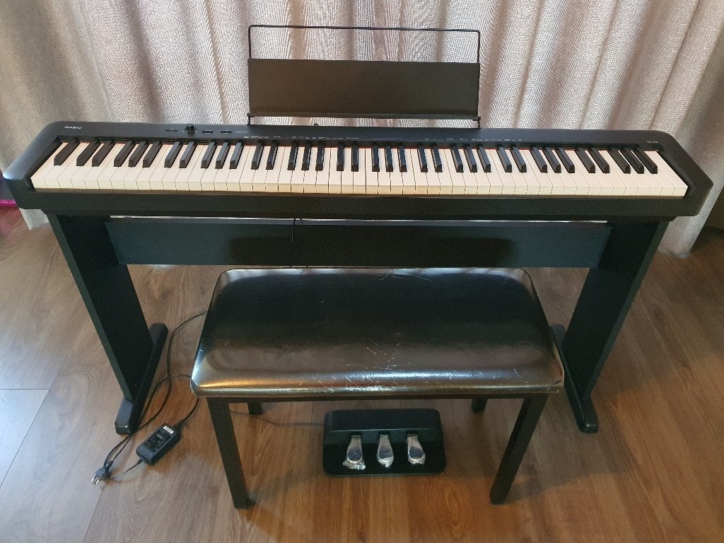 Casio CDP-S150 Digitale Piano, Ophalen, Zwart, Digitaal, Zo goed als nieuw