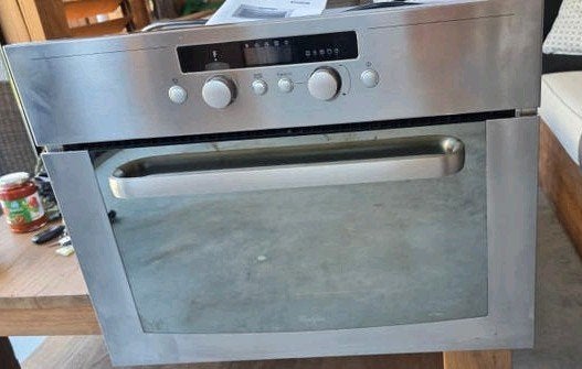 Combi magnetron, Whirpool, AMW 524 IX, inbouw, Ophalen, Minder dan 45 cm, Whirlpool, Gebruikt
