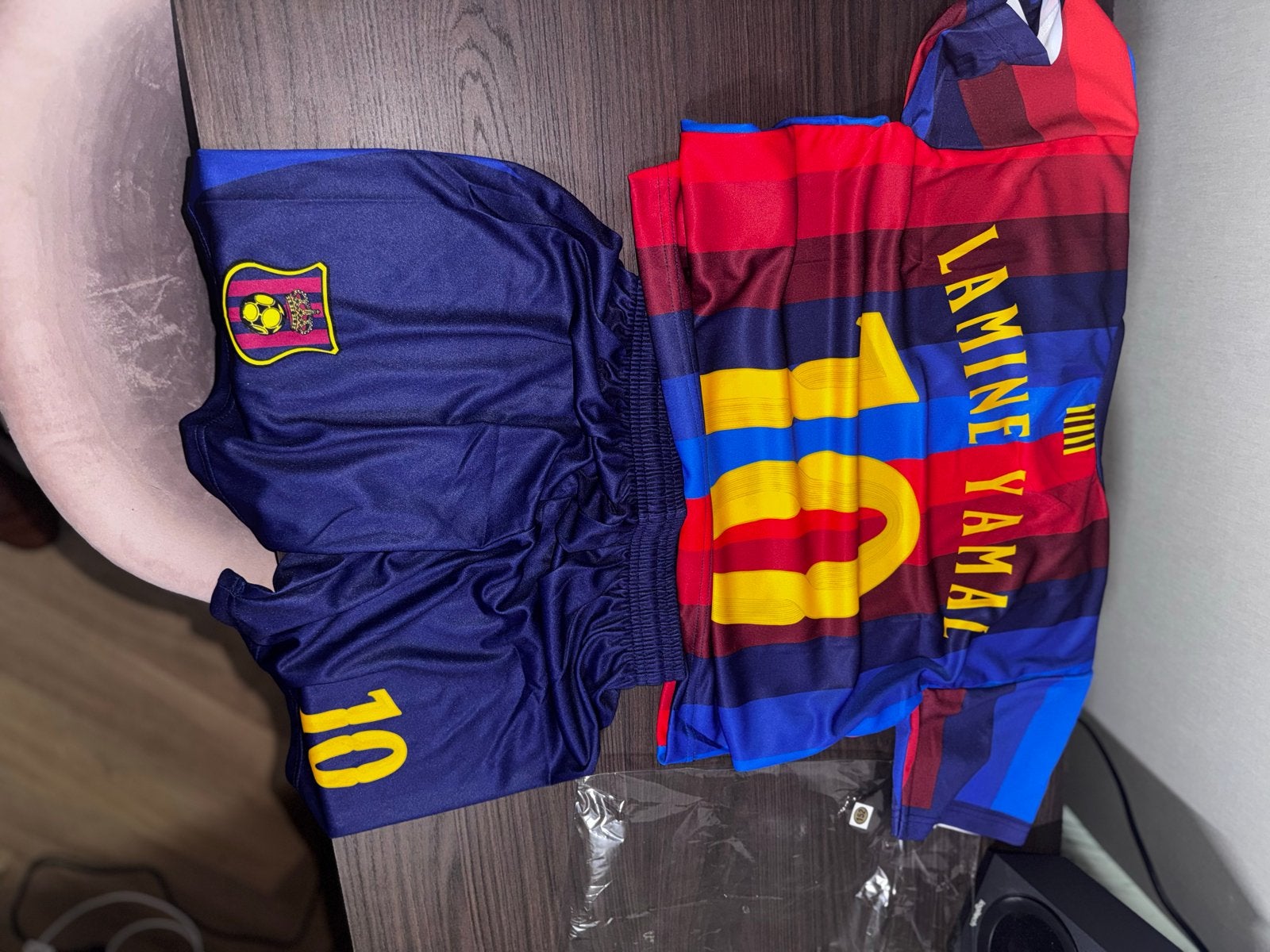 Barcelona originele wedstrijdshirts voor kids - Nieuw!, Ophalen of Verzenden, Nieuw, Set