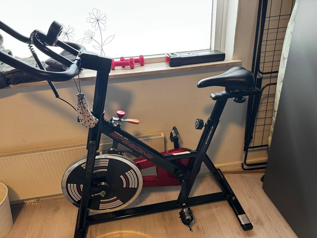 Rossier Speeding Spinningfiets - Zo goed als nieuw, Sport en Fitness, Fitnessapparatuur, Ophalen, Spinningfiets, Zo goed als nieuw
