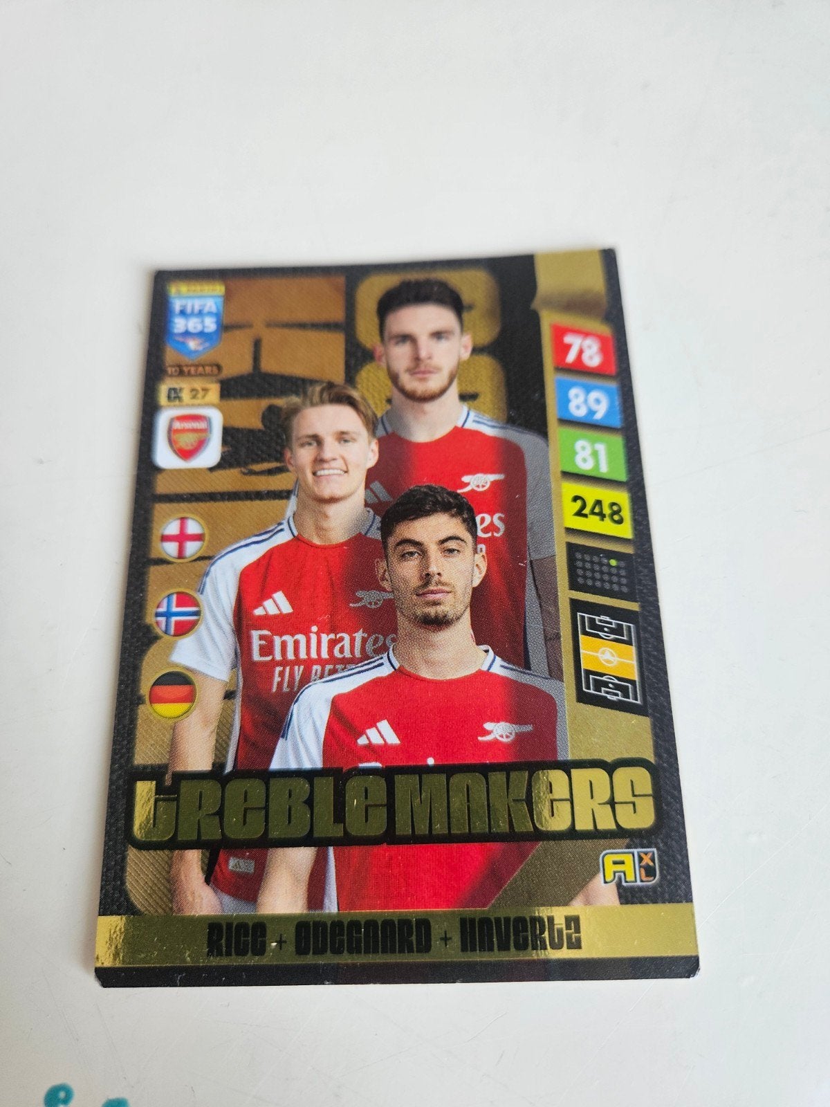 FIFA 365 Adrenalyn XL 2023 Treblemakers Arsenal Kaart, Ophalen of Verzenden, Zo goed als nieuw, Buitenlandse clubs, Spelerskaart