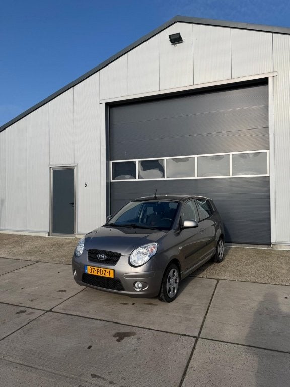 Kia Picanto 1.0 Seven (bj 2011), Auto's, Euro 5, Stof, Zwart, 4 cilinders