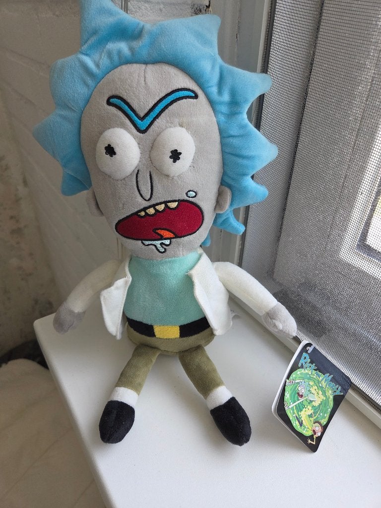 Rick & Morty knuffel, Overige karakters, Overige typen, Ophalen of Verzenden, Zo goed als nieuw