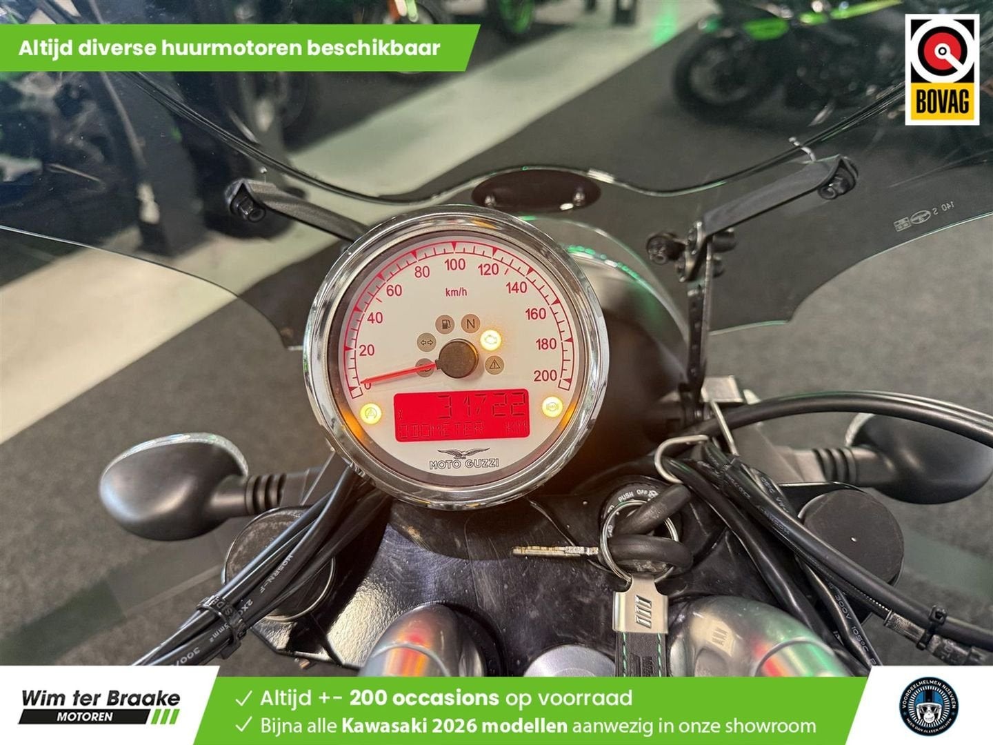 Moto Guzzi V 9 BOBBER (bj 2017) 31,557 km, Motoren, Motoren | Moto Guzzi, 853 cc, 2 cilinders, Motorrijbewijs A, Bedrijf