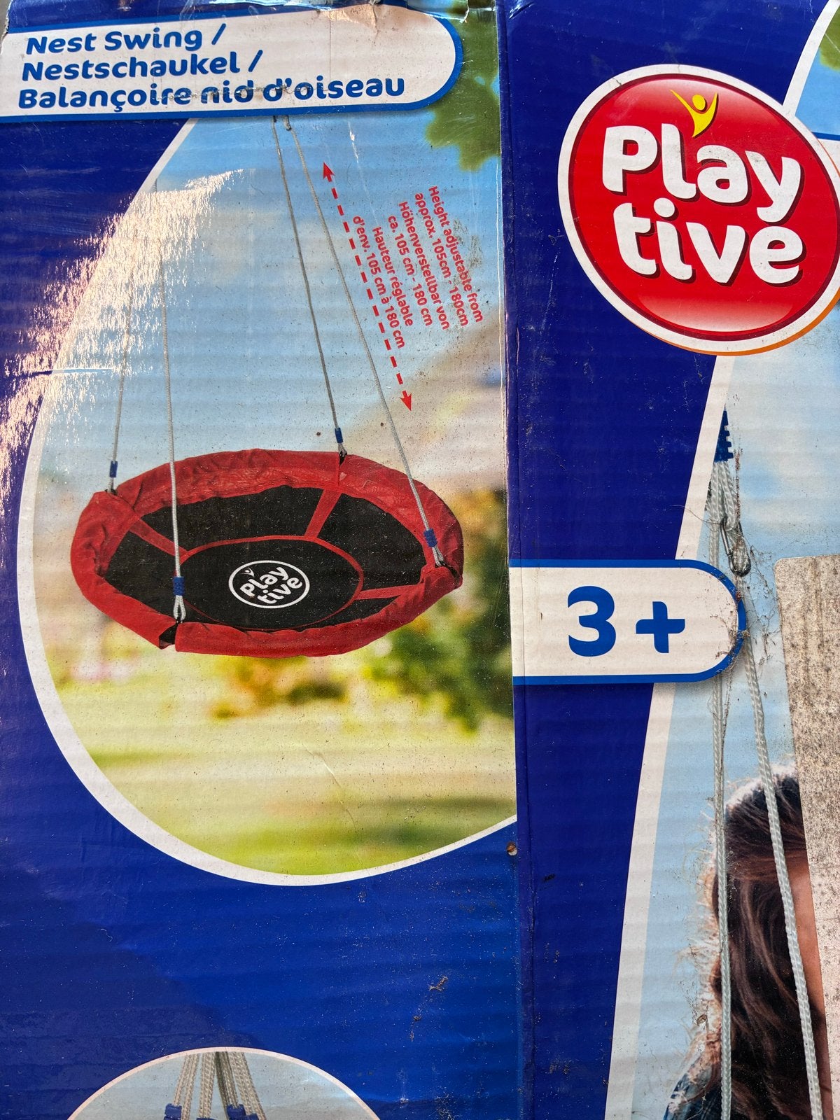 Playtive Nestschommel - Nieuw, Kinderen en Baby's, Speelgoed | Buiten | Speeltoestellen, Ophalen, Nieuw, Schommel