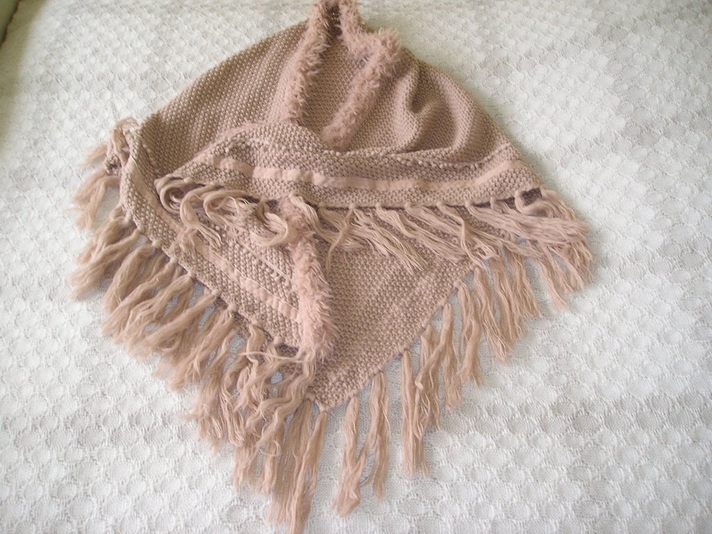 aparte oud roze omslagdoek, Kleding | Dames, Ophalen, Zo goed als nieuw, Maat 46/48 (XL) of groter, Sjaal
