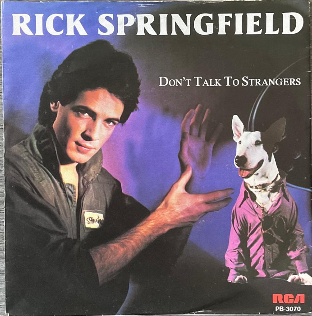 Rick Springfield - Don’t talk to strangers (NL’82) Tip/US2, Verzenden, Single