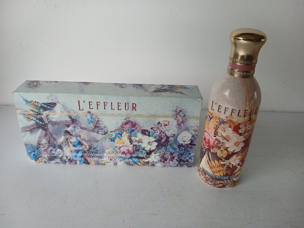 OLD VERSION !!! Coty L´Effleur geschenkverpakking zeep en, Verzenden, Nieuw, Overige typen, Gevuld