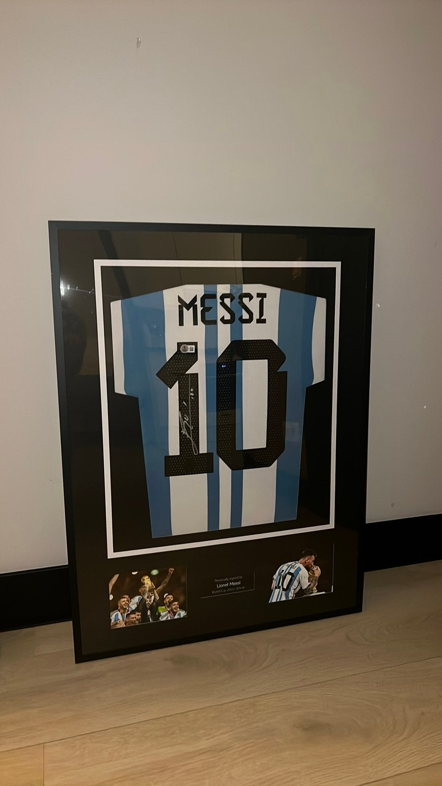 Lionel Messi Argentinie wk 2022 Beckett, Ophalen of Verzenden, Zo goed als nieuw, Buitenlandse clubs, Shirt