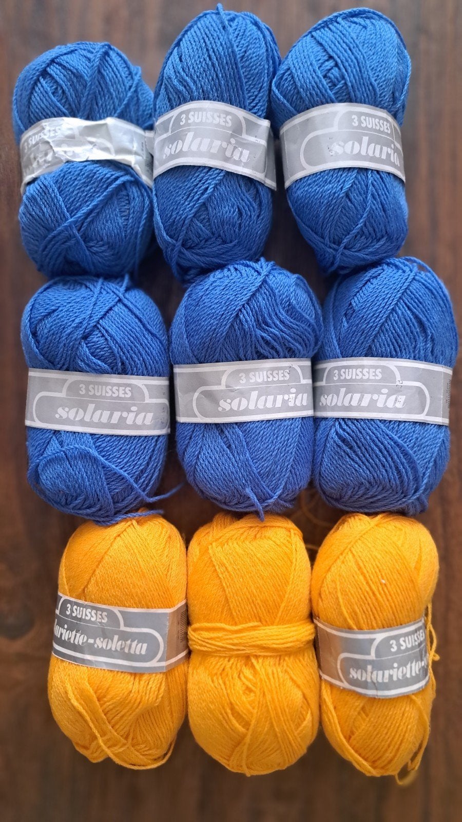 3 Suisses Solaria 9 bollen zuivere scheerwol, Ophalen of Verzenden, Nieuw, Breien of Haken, Wol of Garen