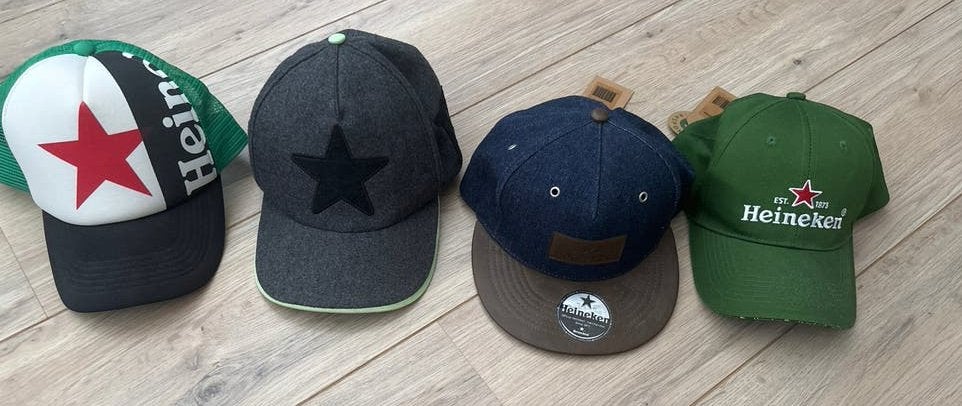 Heineken  petten, merchandise collectie, Ophalen of Verzenden, Nieuw, One size fits all, Pet
