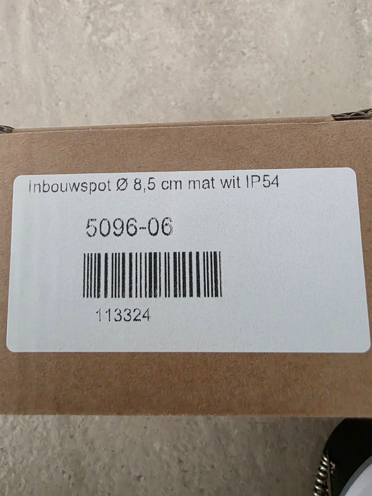 4 stuks Mantra Comfort IP inbouwspots, wit, GU10, Ø8.5cm, Wit, Overige merken, GU10, Nieuw