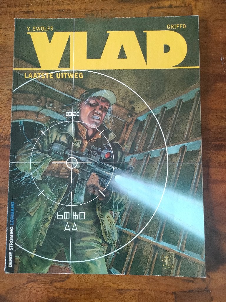 VLAD nr. 4 Laatste uitweg, Eén stripboek, Ophalen of Verzenden, Gelezen